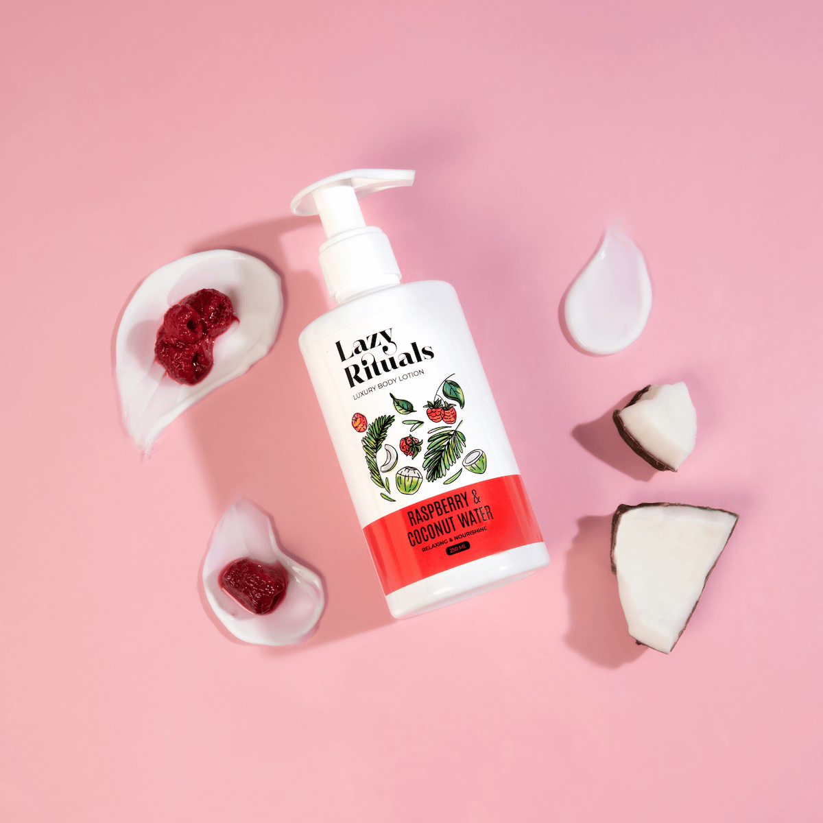 Raspberry & Coconut Water Body Lotion