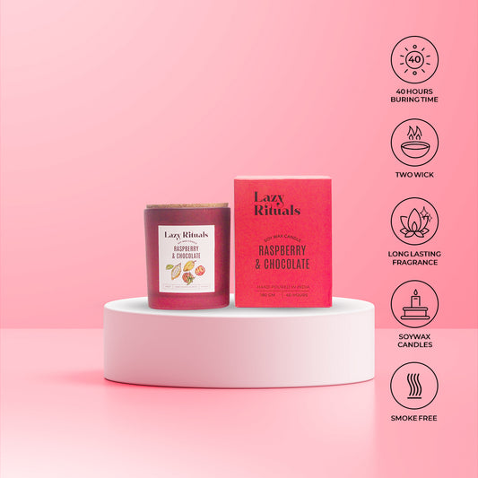 Raspberry & Chocolate Candle