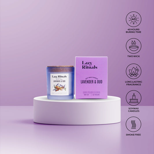 Lavender & Oud Candle