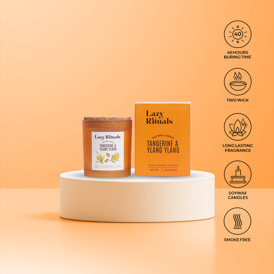 Tangerine & Ylang Ylang Candle